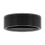 Tungsten 8mm Black Ion Plated Brushed Center Band