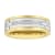 Tungsten Comfort™ 1/10CTW Diamond Tungsten Yellow Ion Plated Band