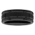 Tungsten Comfort™ Tungsten Black Ion Plated Brick Pattern Band