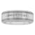 0.25CTW Lab-Grown Diamond Tungsten and Stainless Steel 8MM Band