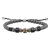 Stainless Steel Hematite Bead Bracelet