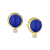 Candy Gem Lapis Lazuli and Diamond Studs