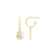J'ADMIRE Sterling Silver Zodiac Drop Earrings