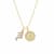 J'ADMIRE 14K Yellow Gold Over Sterling Silver Scorpio Zodiac Pendant Set Necklace