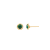 J'ADMIRE 10K Gold Birthstone Solitaire Stud Earrings