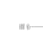 LUXGEM 14K White Gold Emerald Cut Solitaire Studs | 1 carat Cubic Zirconia