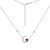 J'ADMIRE Planet Saturn Necklace