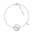 J'ADMIRE Platinum Over Sterling Silver Venus Bracelet