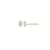 LUXGEM 14K Yellow Gold Emerald Cut Solitaire Studs | 1/2 carat Cubic Zirconia