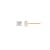 LUXGEM 14K Yellow Gold Princess Cut Solitaire Studs | 1/2 carat Cubic Zirconia