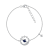 J'ADMIRE Platinum Over Sterling Silver Neptune Bracelet