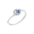 J'ADMIRE Platinum 950 Over Sterling Silver Uranus Ring