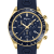 Ferragamo Urban Chrono Strap Watch With Sunray Dial