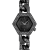Philipp Plein The Hexagon Groumette Black Stainless Steel Bracelet Watch