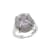 Rhodium Over Sterling Silver Rainbow Moonstone And Rose De France
Amethyst Ring 12ctw