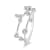 18K Gold Diamond Gemini Zodiac Ring .16ctw