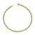 1.44 ctw Emerald Tennis Bracelet in 18K Yellow Gold