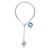 Sterling Silver Topaz Adjustable Ring