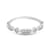 18K White Gold Diamond Ring  .19ctw