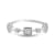 18K White Gold Diamond Ring  .22ctw