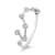 18K Gold Diamond Aquarius Zodiac Ring 0.16ctw