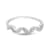 18K White Gold Diamond Ring  .14ctw