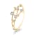 18K Gold Diamond Virgo Zodiac Constellation Ring .13ctw