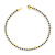 1.90 ctw Blue Sapphire Tennis Bracelet in 18K Yellow Gold