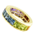 BELLARRI 14kt Yellow Gold Multi-Color Gemstone Ring from the Eternal
Love Collection