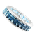 BELLARRI 14kt White Gold Blue Topaz Ring from the Eternal Love Collection