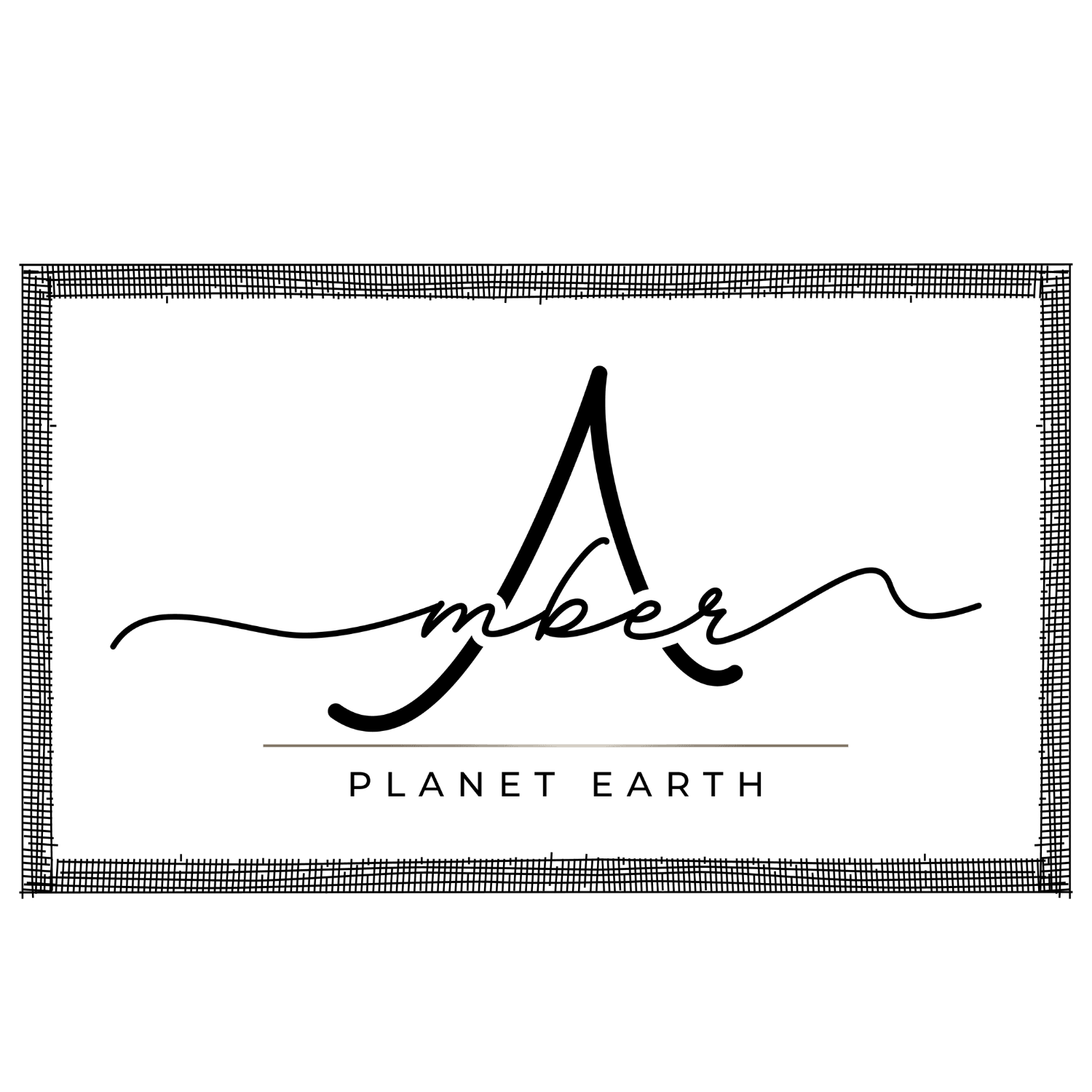 Amber Planet Earth logo