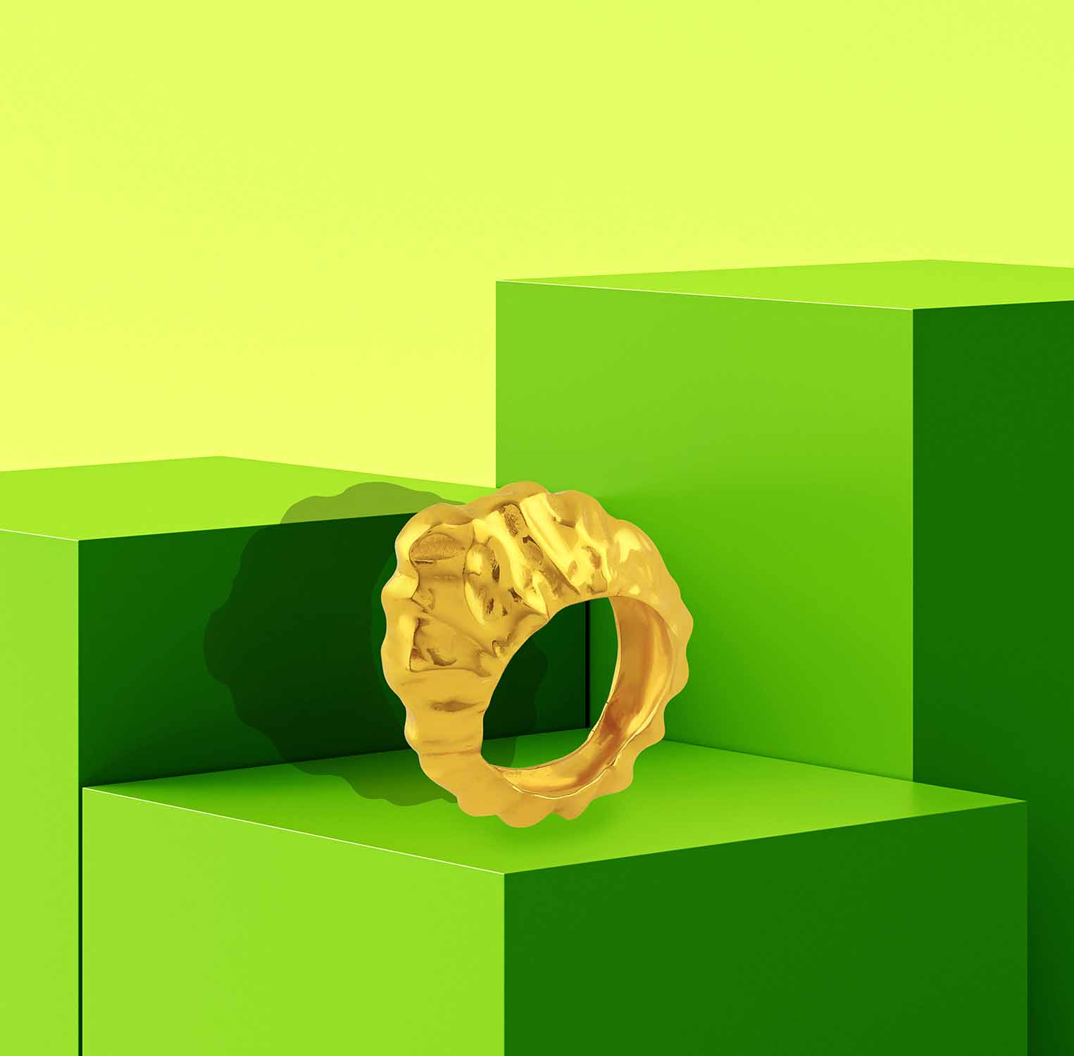 Foil Ring (18k Gold Vermeil)