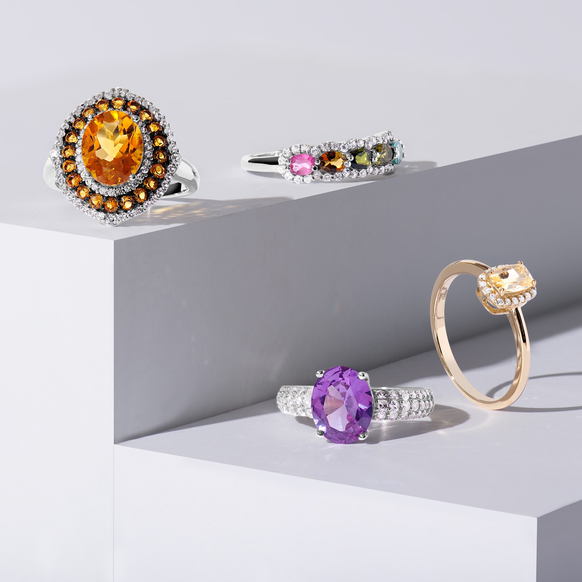 Liven up your day with a pop of vibrant gems from Netaya's gemstone collection.