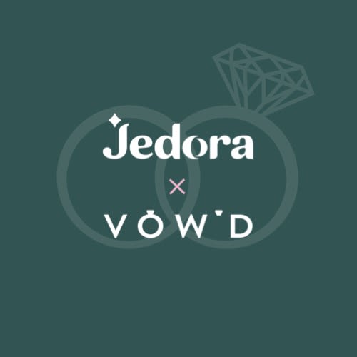 Jedora and Vowed with images of rings