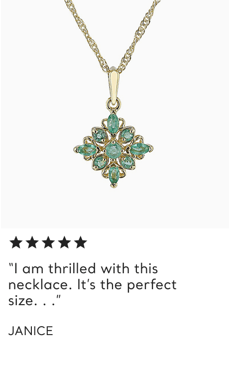 emerald necklace