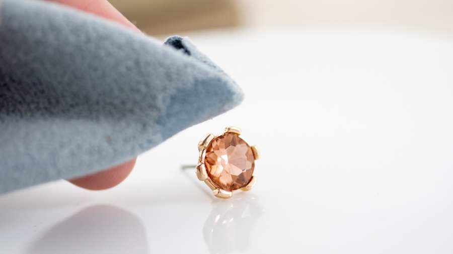 Jewelry in Cleaning Cloth 