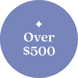 Over $500 