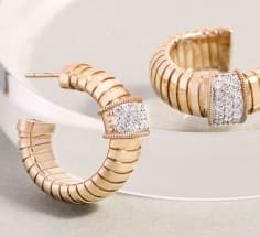 Yellow Gold Earrings