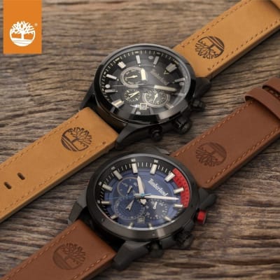 Two Timberland Watches 