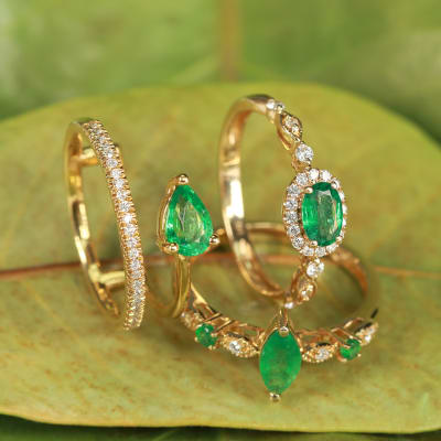 Bring Life to Your Look with Green Jewelry