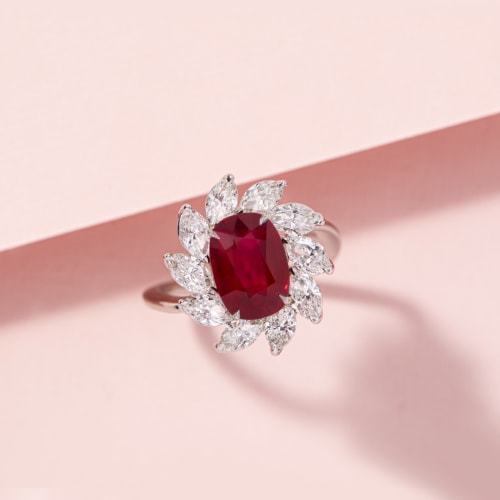ruby ring from David Gross