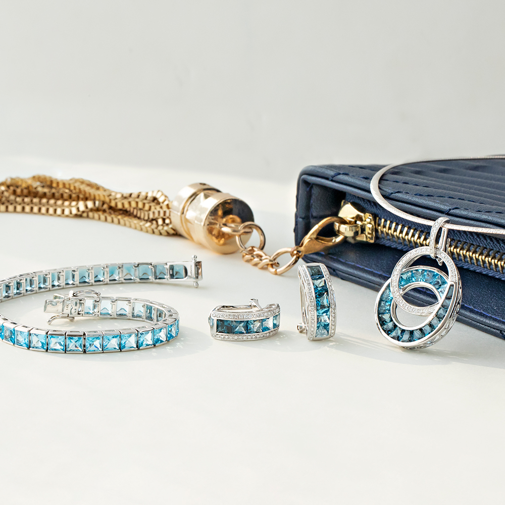 Blue Jewelry Assortment from Bellarri 