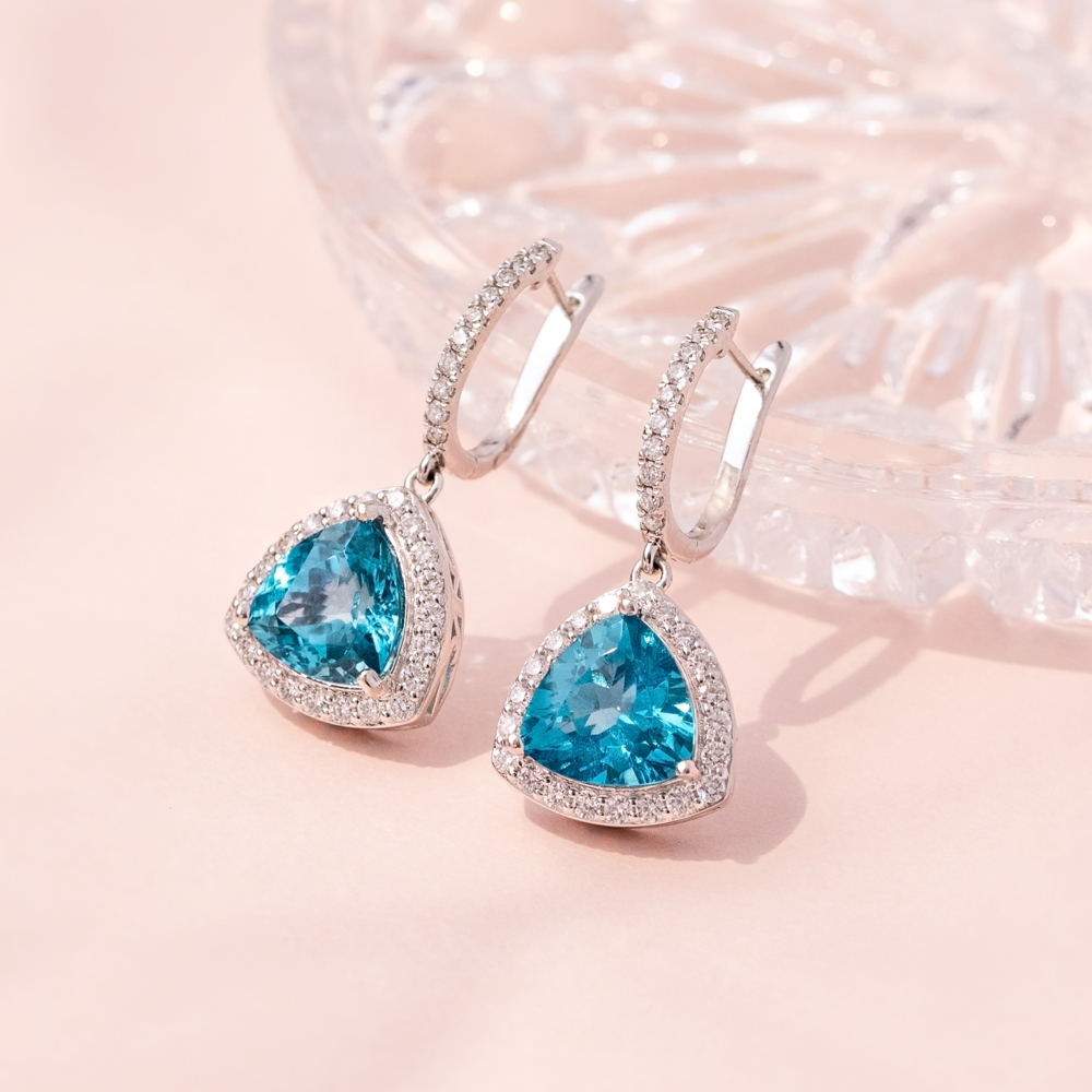 Blue jewelry