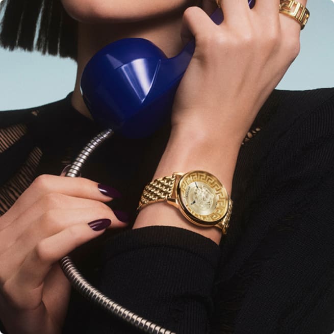 Woman wearing watch